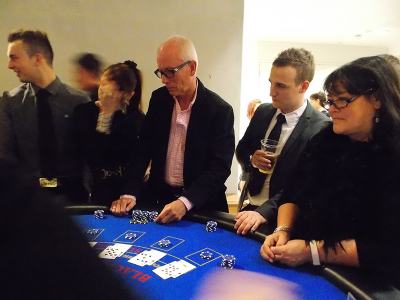 wedding blackjack hire