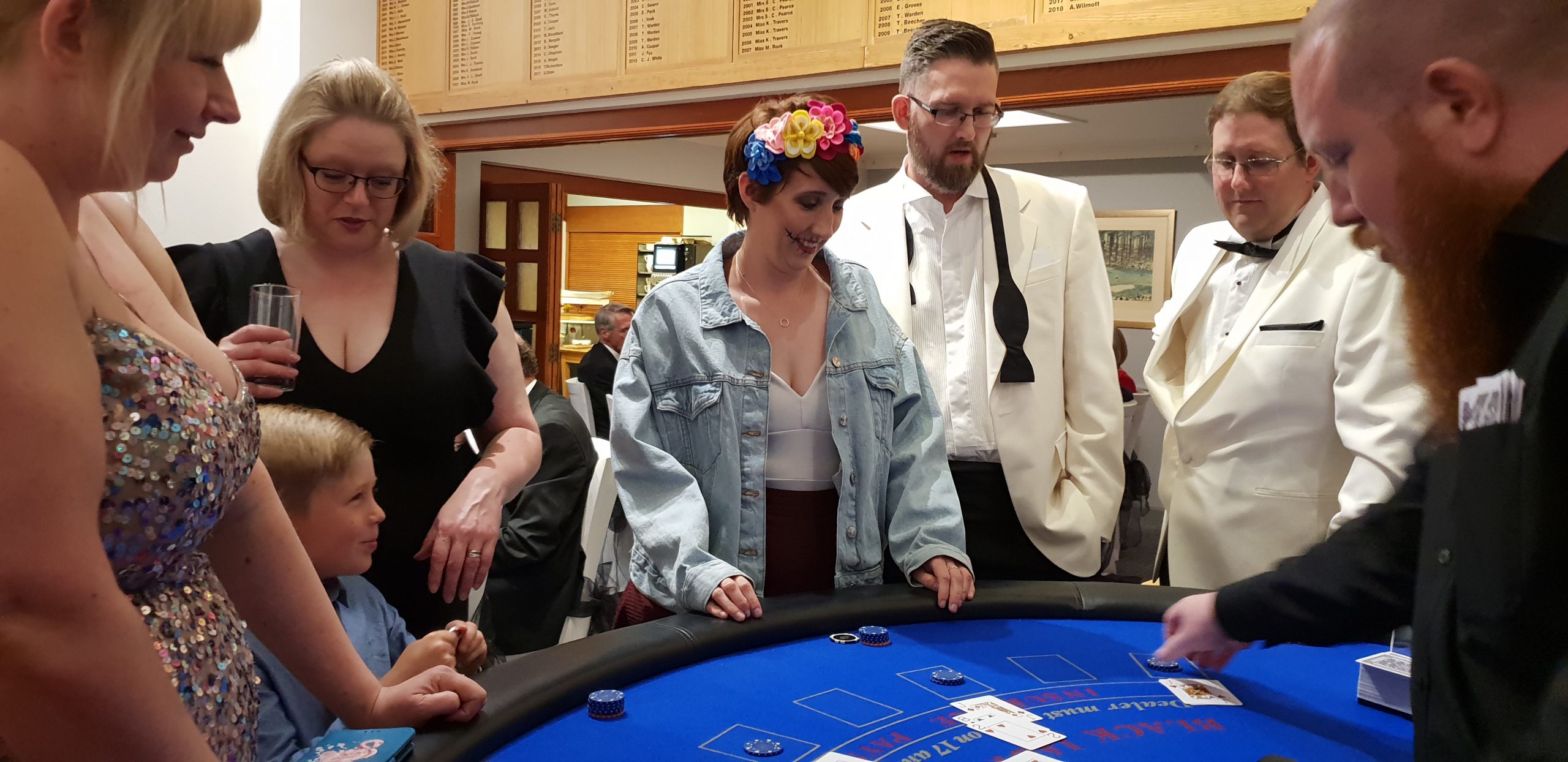 james bond casino night